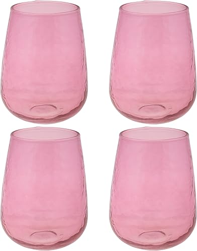 Miniatura 7 de Karma Regalos, copa de vino sin tallo Catalina verde azulado, juego de cuatro