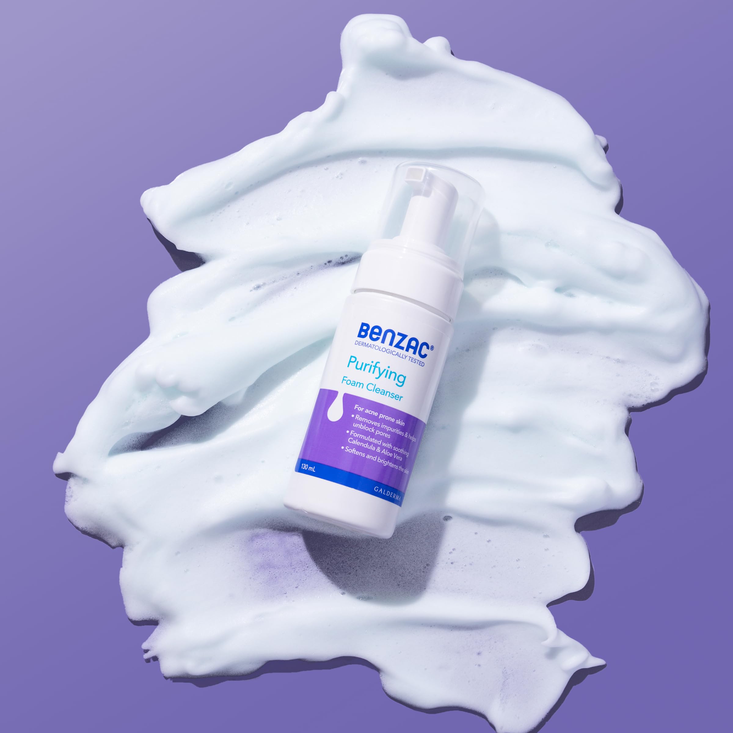 Benzac Espuma limpiadora facial diaria 130 ml AB