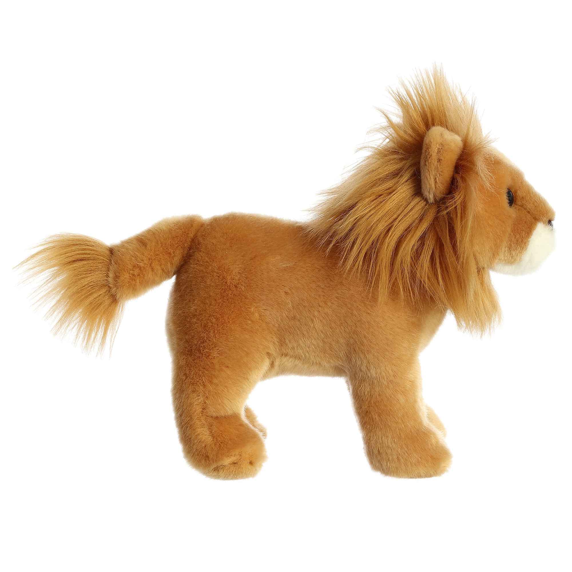 Aurora(r) Adorable Miyoni(r) Lion Stuffed Animal - Lifelike Detail - Cherished Companionship - Brown 10 Inches - Image 3