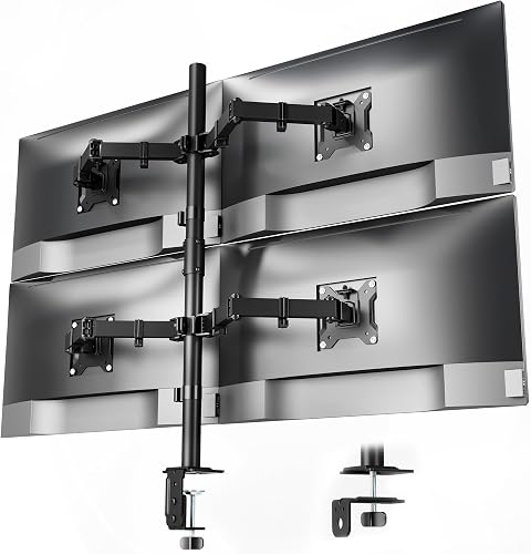monTEK Bras 4 Ecran PC 17 à 32" 