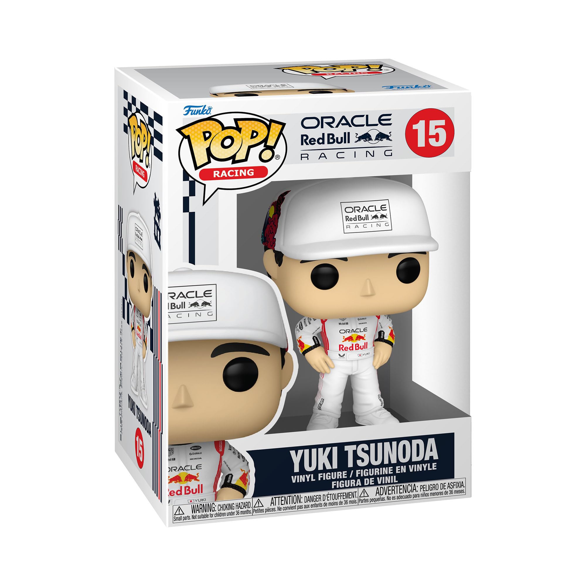 Funko Pop! Racing: Yuki Tsunoda - Red Bull Racing - Collectable Vinyl Figure - Gift Idea - Official Merchandise - Toys for Kids & Adults - Sports Fans - Model Figure for Collectors