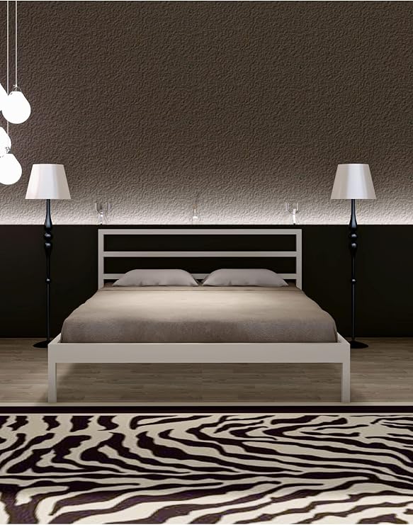 Gm 225 Vigo Double Metal Bed White 140 * 190 Cm