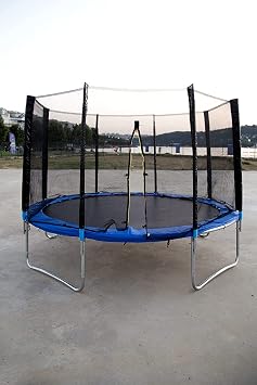 File Korumalı Büyük Boy Trambolin 366 Cm Bahçe Tipi Trambolin 12 Ft