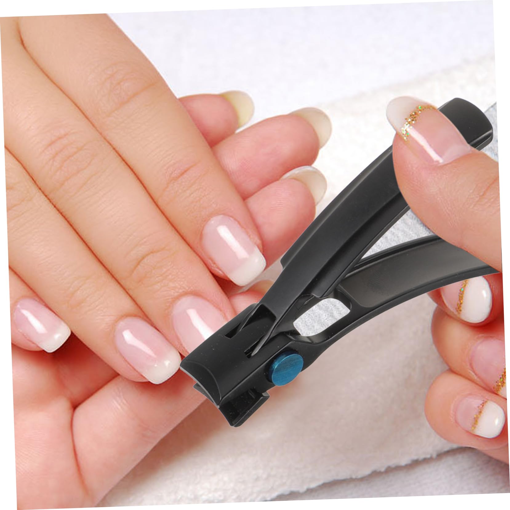 MAGICLULU 5 Pezzi Tagliaunghie in Acciaio Inox Tagliaunghie Impugnatura Per Uomo Donna ...