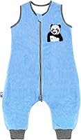 Vista 2 de Baby Sleep Sack Spring Autumn Warm Infant Walking Sleeping Bag with Legs Wearable Blankets Pajamas 1-4T