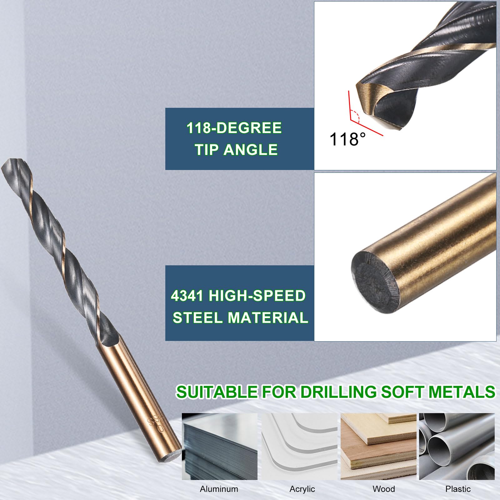 METALLIXITY Drill Bit (10mm) 3pcs - Image 4