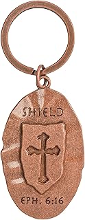 Full Armor of God Bronze Color Metal Key Chain by Dicksons Gifts