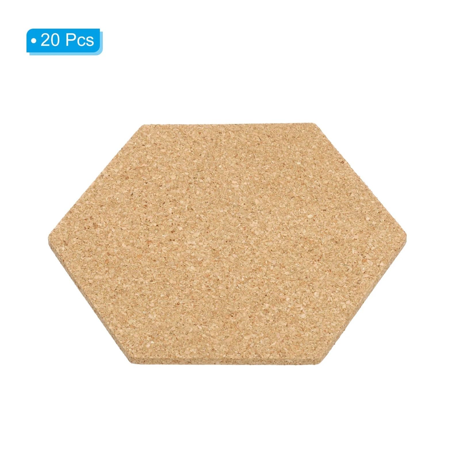 Korktafel, Hoja de corcho autoadhesiva, 20 unidades, tablón anuncios 4x3x1/8 pulgadas, pared, hogar, oficina, aula, bricolaje