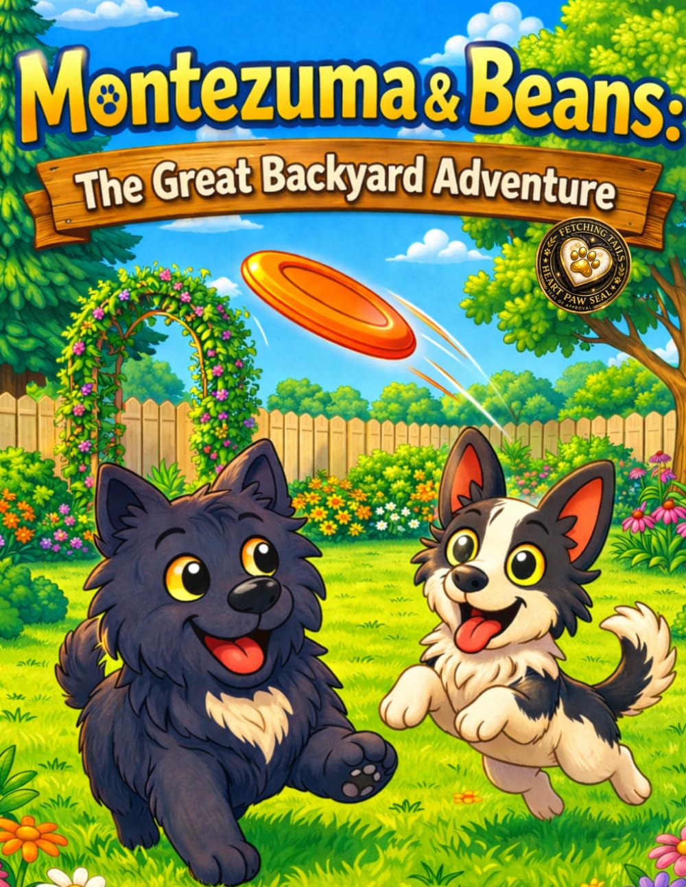 Montezuma & Beans: The Great Backyard Adventure: A Fun Dog-Themed Coloring Book for Kids Filled with Backyard Play, Adventure, and Silly Moments (The Adventures Of Montezuma & Beans)