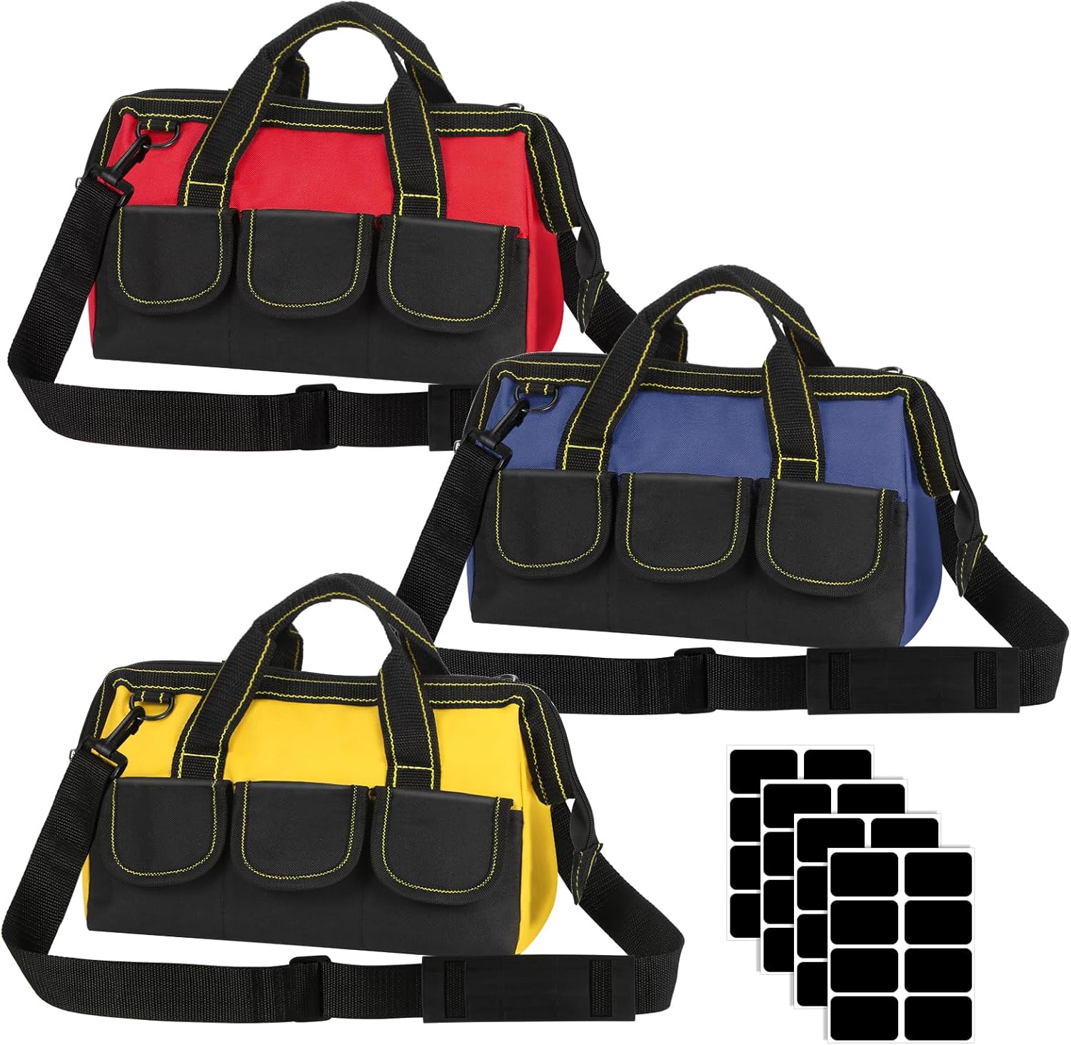 Tool Bags,3 Pack for Tool Bags for Men Heavy Duty, 13 Inch Large