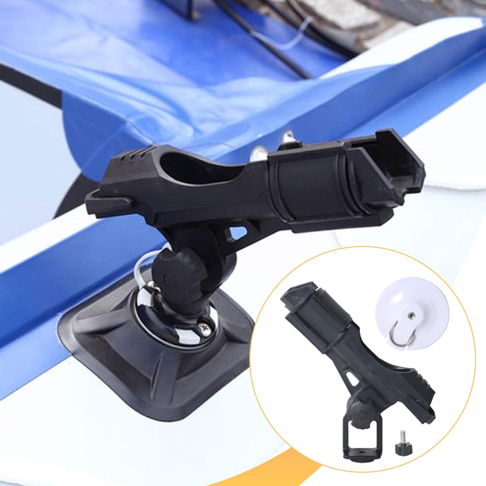 Portacanna da Pesca Gonfiabile per Barca, Supporto per Canna da Pesca Facile da Installare E Portatile, Accessori Robusti per Kayak.