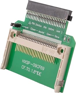 Eeuye Tarjeta de Memoria Compacto Flash a 50 1.8" IDE Adaptador Ssd de Disco Duro
