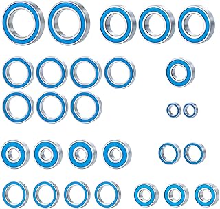 BRKRC 28PCS Complete RC Ball Bearings Kit Precision ABEC-5 for 1/10 MAXX WideMAXX #89086-4 Truck Upgrade Parts