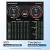 Caja externa ANYOYO para SSD M.2 NVMe de 40 Gbps, instalación sin herramientas, carcasa de aluminio USB4, compatible con Thunderbolt 5/4/3/USB 4/3.2/3.1/3.0/2.0 para SSD M+B y M-Key 2230/2242/2260/2280 (TBU405M1) 5