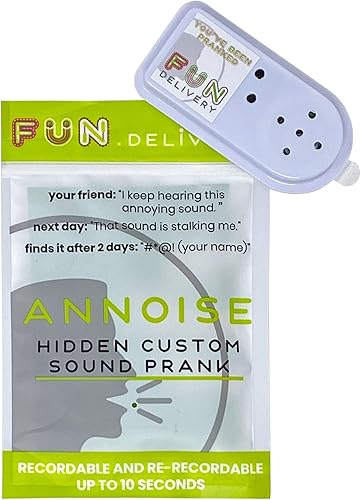 FUN delivery Annoise - Broma de broma de sonido molesto grabable oculto