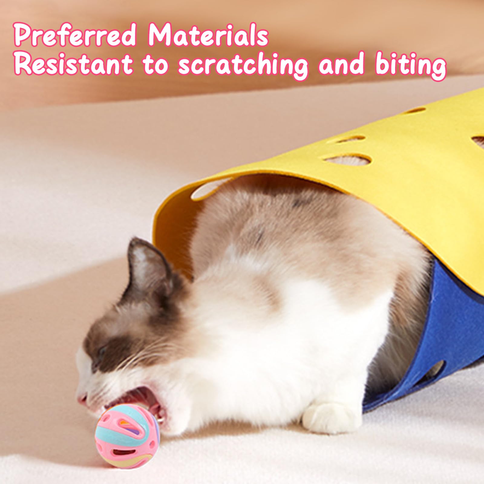 Kitten Toys 16 Pack Colorful Cat Spring Toys - Plastic Coil Springs For ...