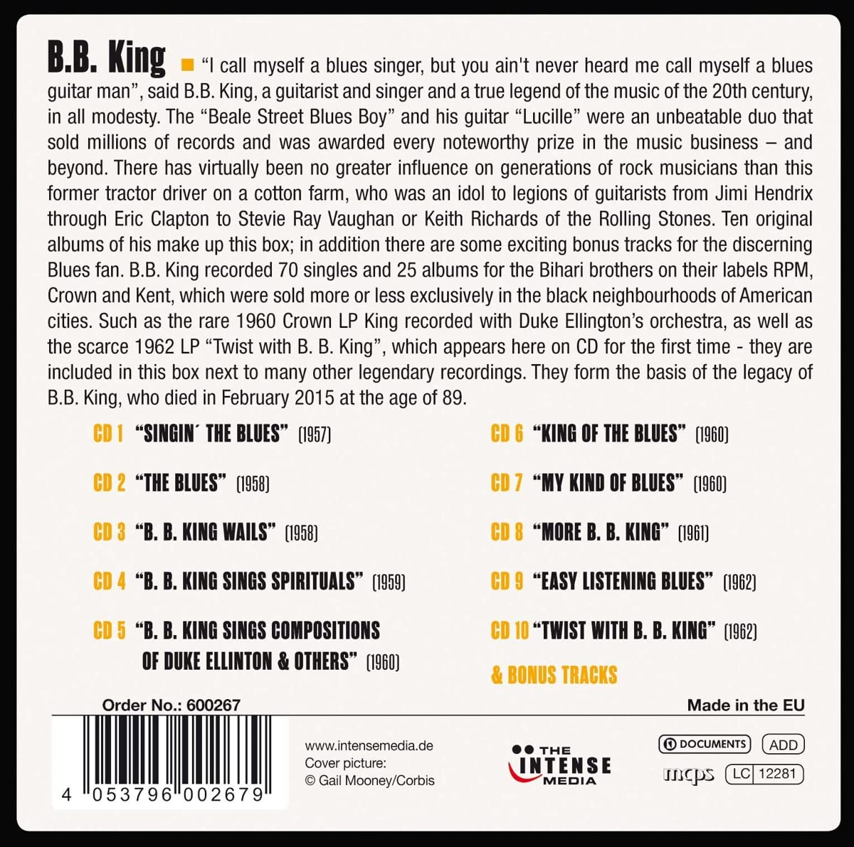 10 ORIGINAL ALBUMS