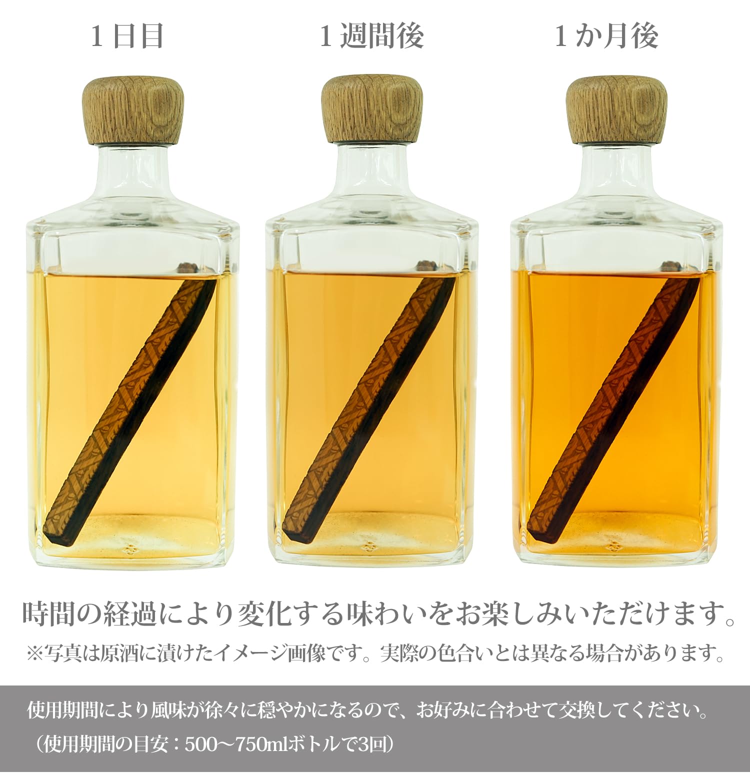 Amazon.co.jp: 国産 有明産業製 ウイスキー熟成スティック タル