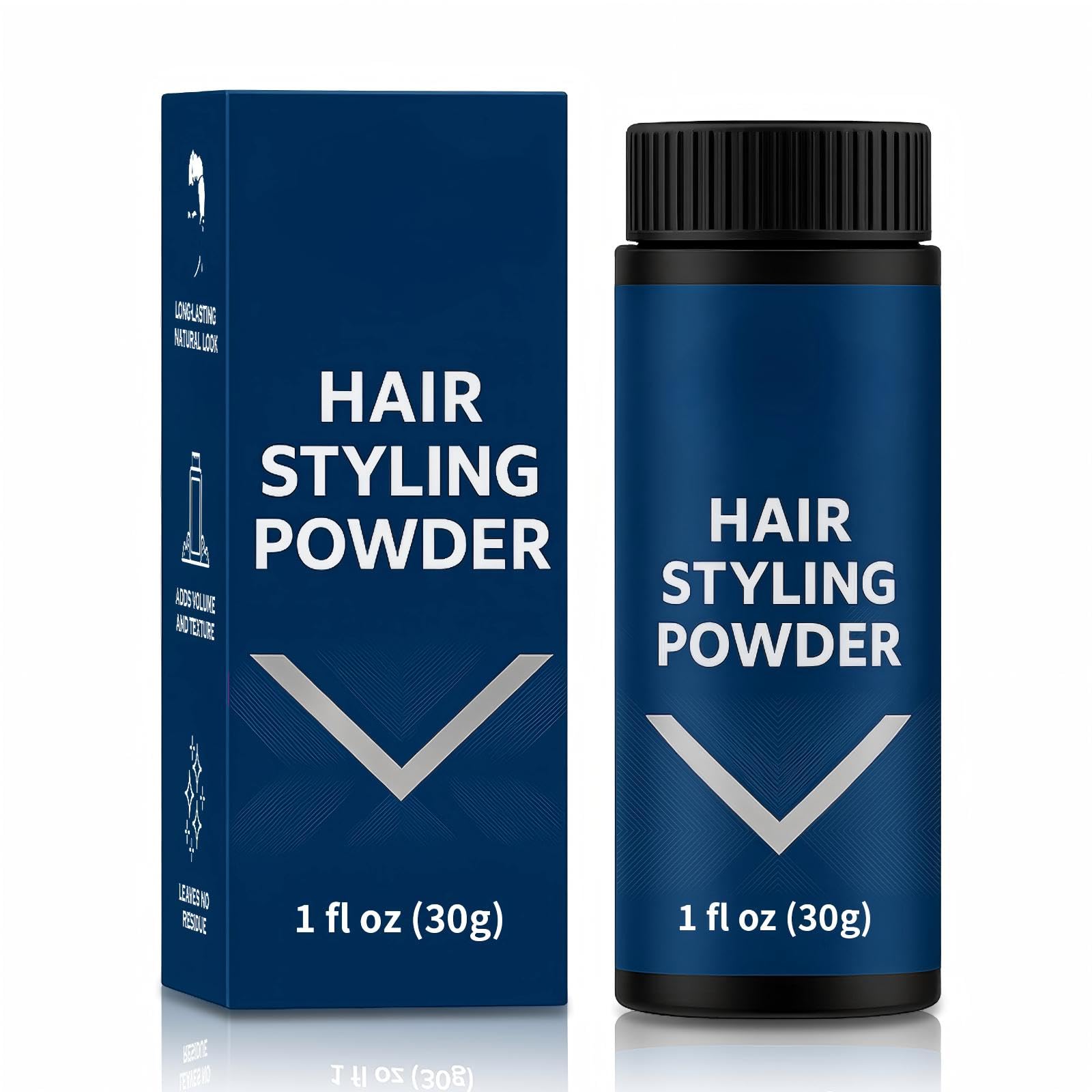 Hair Styling Powder for Men Women Volumizing Texturizing Powder Long-Lasting Invisible Hold Non-Sticky Suitable for All Hair Types