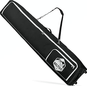 Amazon.co.jp: BeltGo キャスター付きスキー/スノーボードバッグ