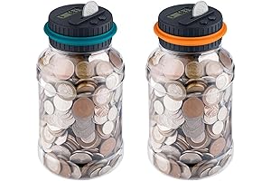 Smart Coin and Bill Counter Piggy Bank: A Digital Savings Guardian
