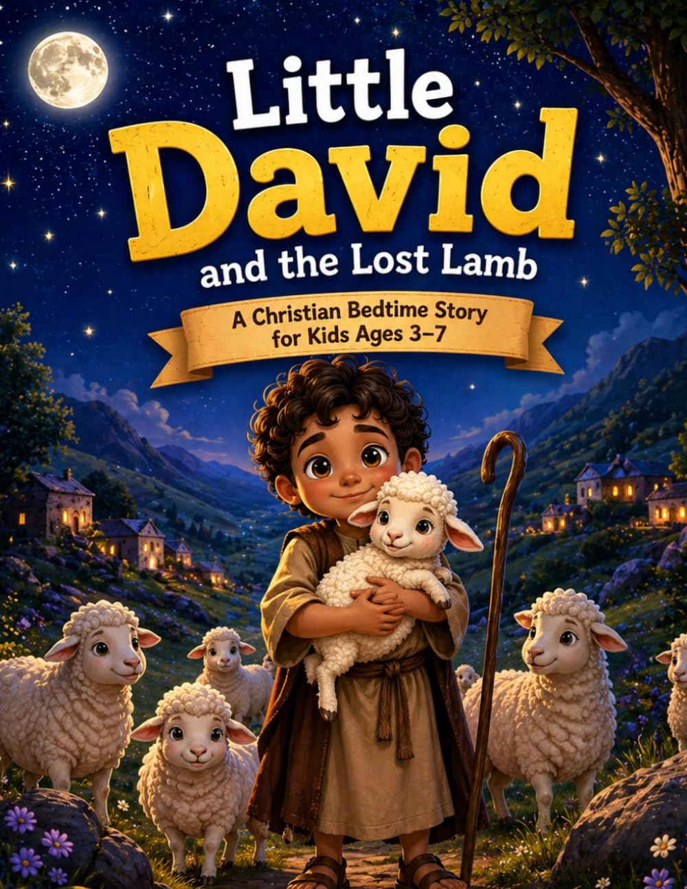 David and the Lost Lamb: A Christian Bedtime Story for Kids: A Bible-inspired Story about Faith, Kindness, Courage and Helping Others.