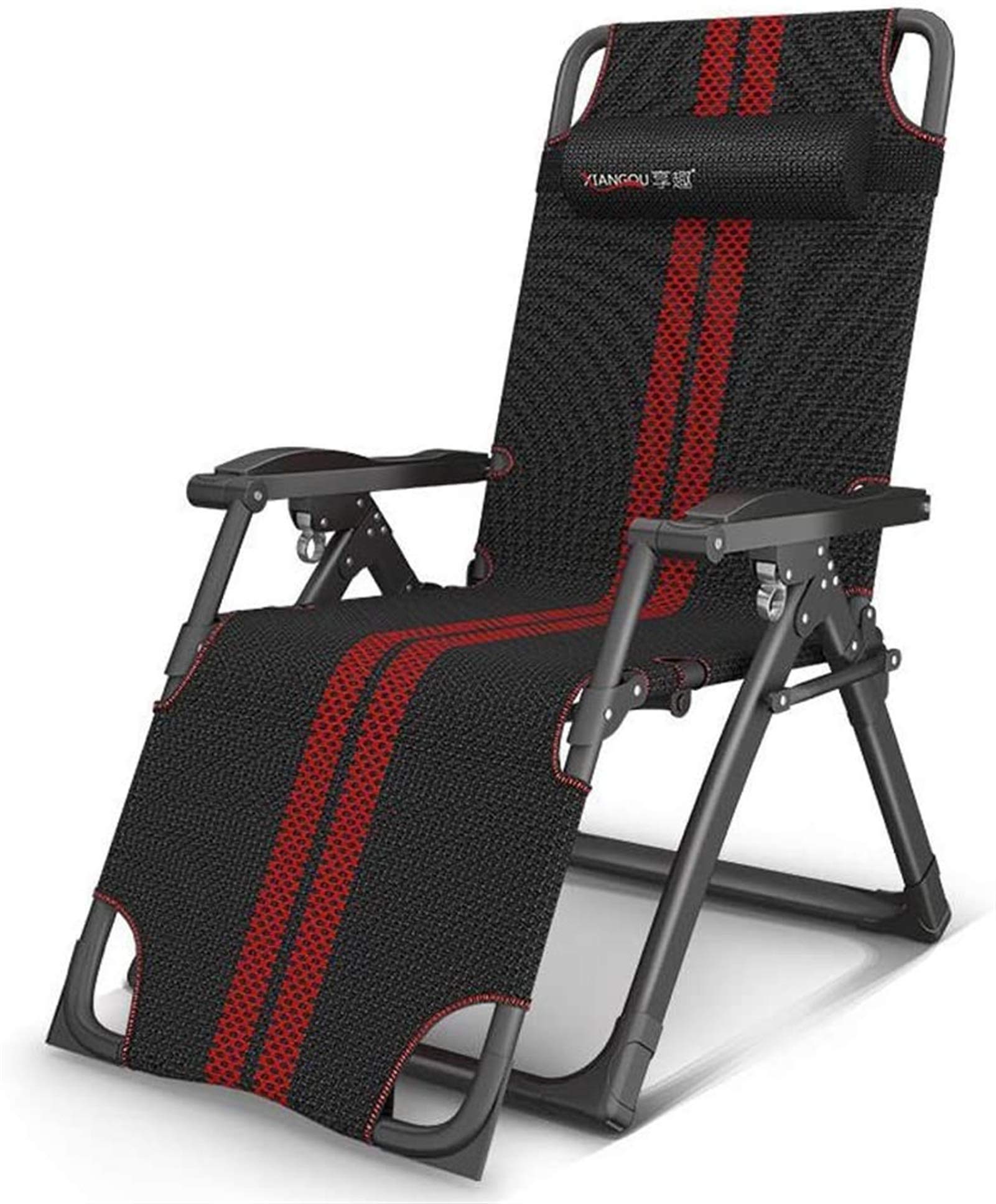 Chaise Longue de Jardin Inclinable Contre le Mal de Dos sur le Transat