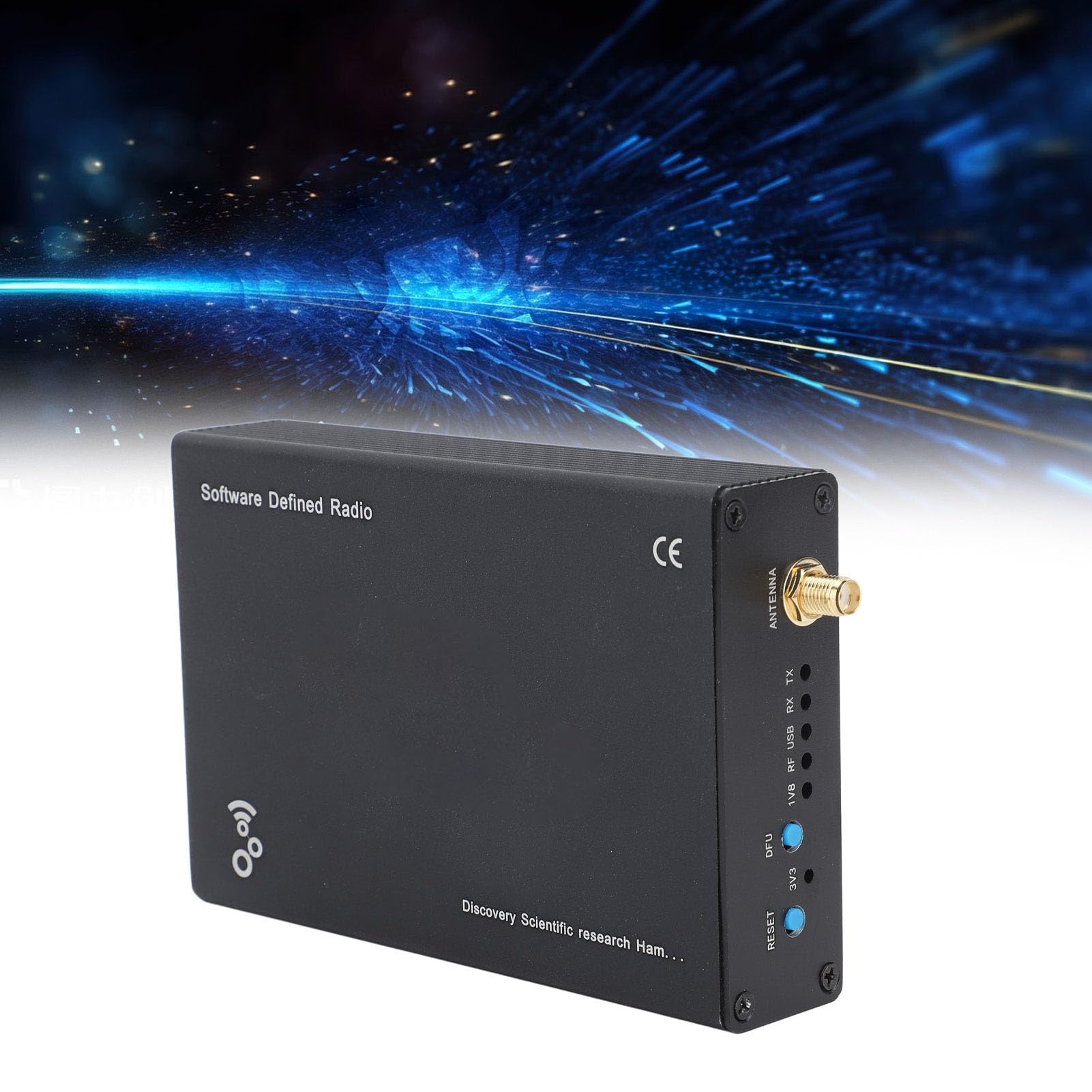 Walfront Open Source Software Defined Radio Aluminiumlegierung SDR Peripherie 1 MHz Bis 6 GHz Frequenzbereich mit USB Programmierbar (Typ B)