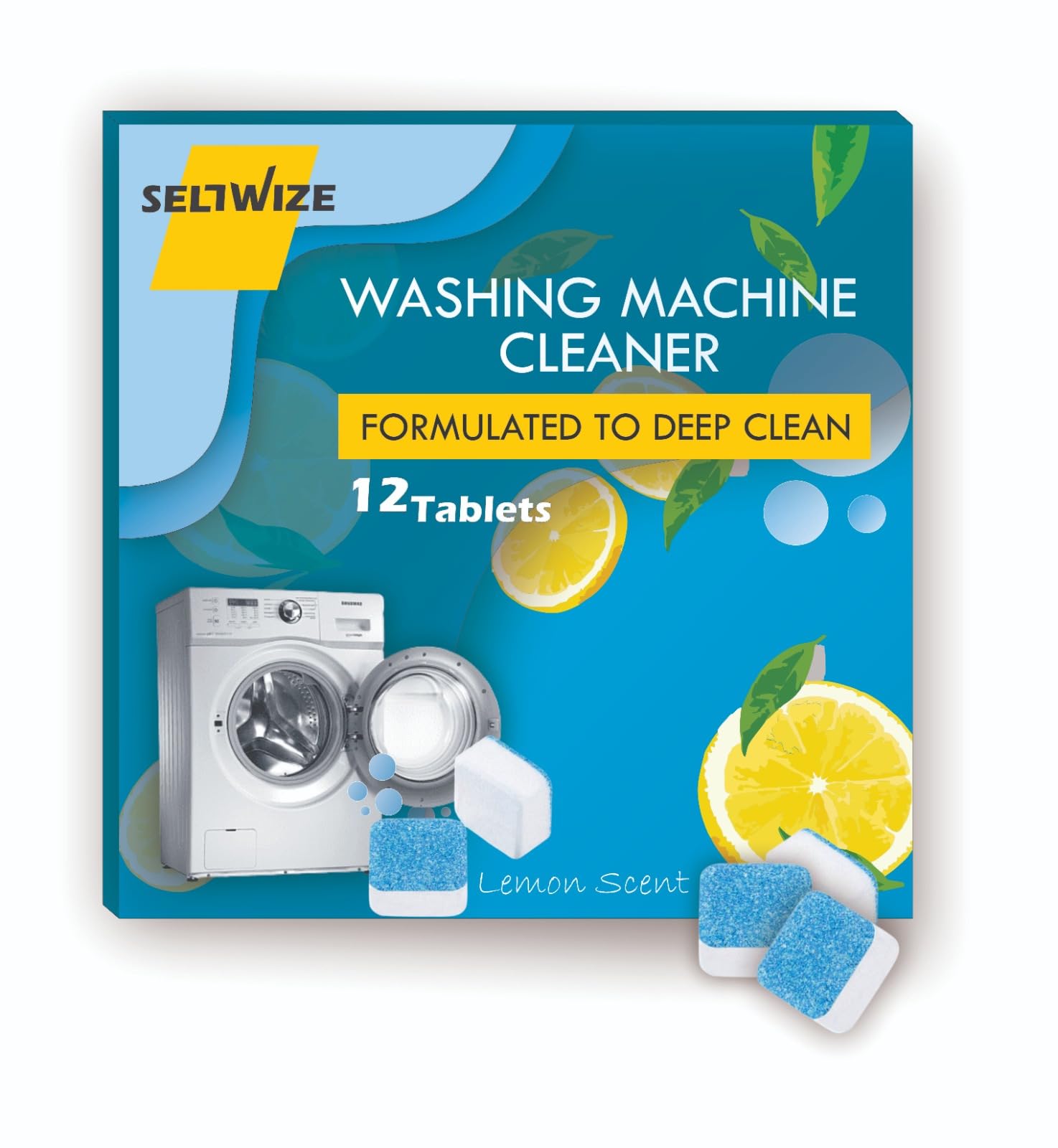 SELLWIZE (PACK OF 24) Washing Machine Cleaner Tablet Descaling Powder Tablets, washing machine deep cleaner, Deep Cleaner Tablet All Company’s Front nd Top Load Machine(REFRESH BLUE) (B0C972B5PB) Amazon Price History, Amazon Price Tracker