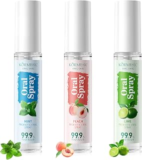 Mundspray Fruchtgeschmack, 3 Stück, 18ml