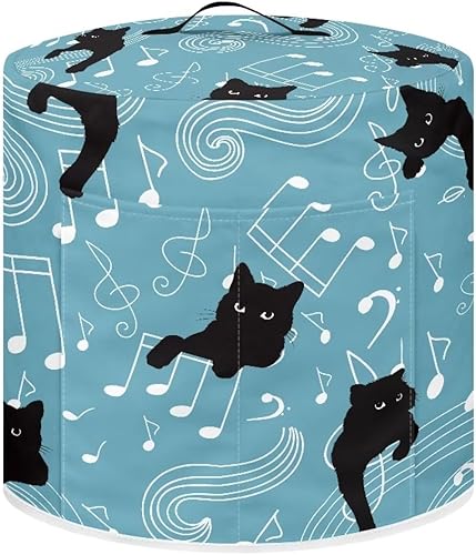 Miniatura 7 de Annejudy Funda para olla a presión de gallo floral para cocina, cubierta antipolvo para electrodomésticos pequeños con asa superior y bolsillo para