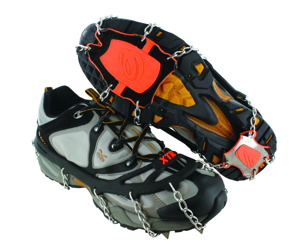 Amazon.com: Yaktrax XTR Extreme Outdoor Traction (Black/Orange