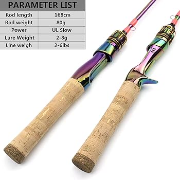 美容器具 シングルロッド・トリプルロッド Amazon | ポータブル 釣り竿 頑丈な釣り竿コルクハンドル高感度