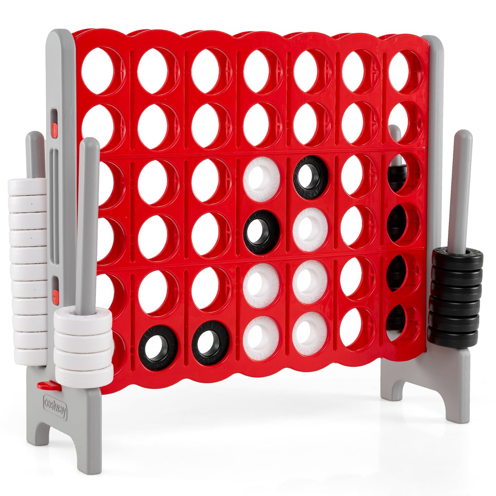 Amazon.com: COSTWAY Jumbo 4-to-Score Giant Game Set, 4 in A Row