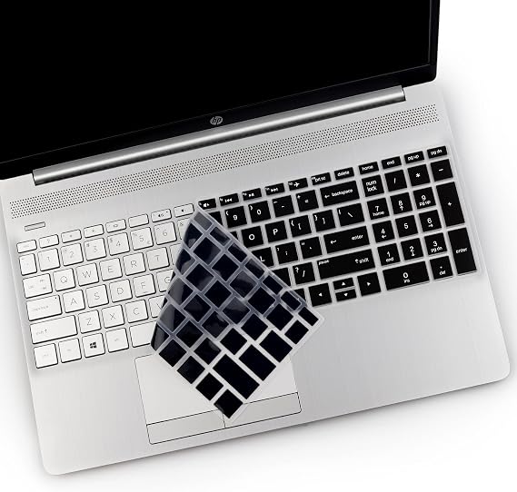 2PCS Keyboard Cover for HP Laptop 15.6 15-dw 15-dy 15-ef 15-da/db 15t-dy200 15t-dw300 15-dy2703dx, 17.3 HP Laptop 17-by 17t-by500 17-by4061nr, HP Envy x360 15m-dr/ds 17-bs 17-bw,Spectre x360 15-EB