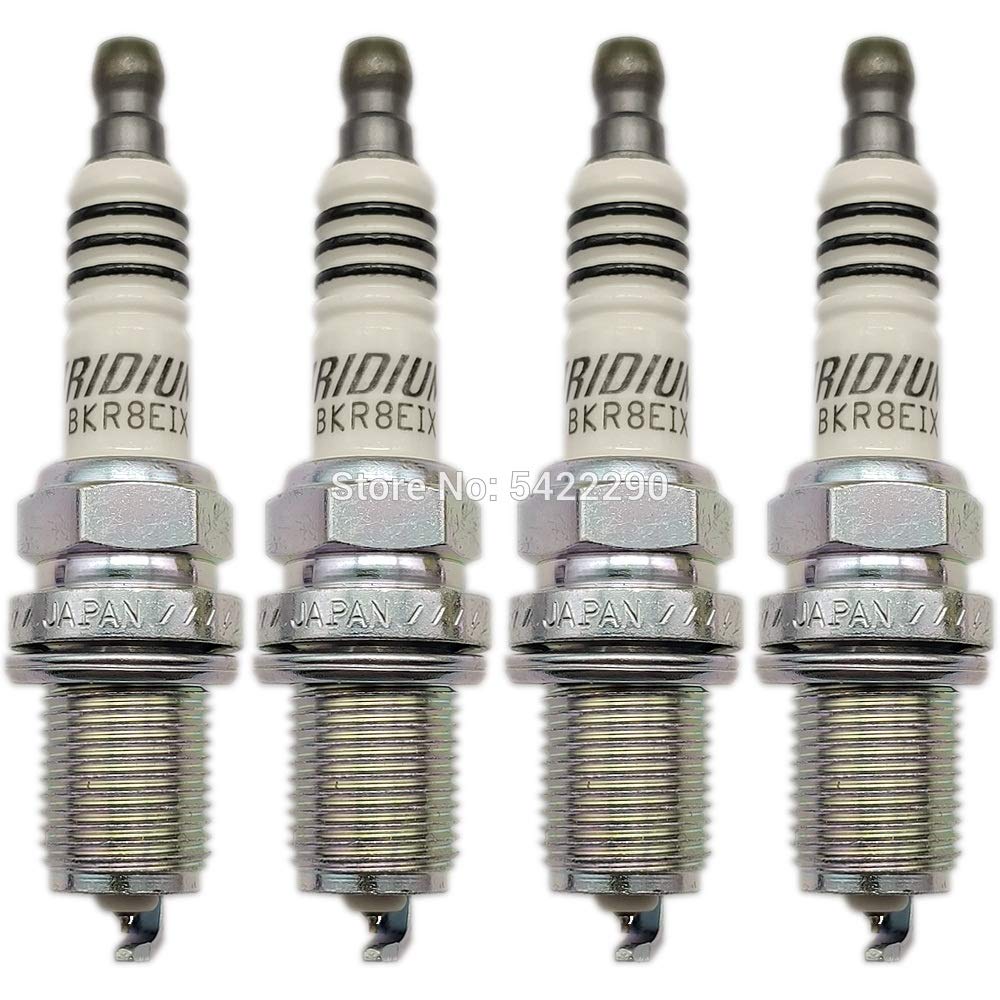 4 bujías de iridio IX BKR5EIX-5464 BKR6EIX-4272 BKR7EIX-2667 BKR8EIX-2668 para Encendido de automóviles.