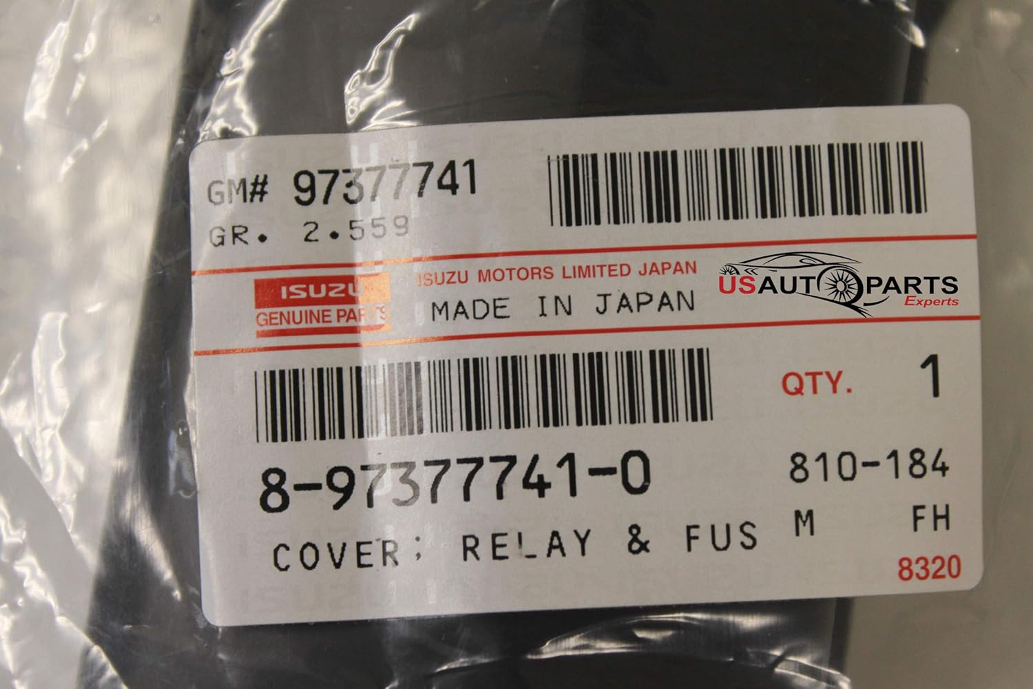 Geniune ISUZU - Relay and Fuse Box Cover for ISUZU NPR 4HF1 4.3L 1999-2009