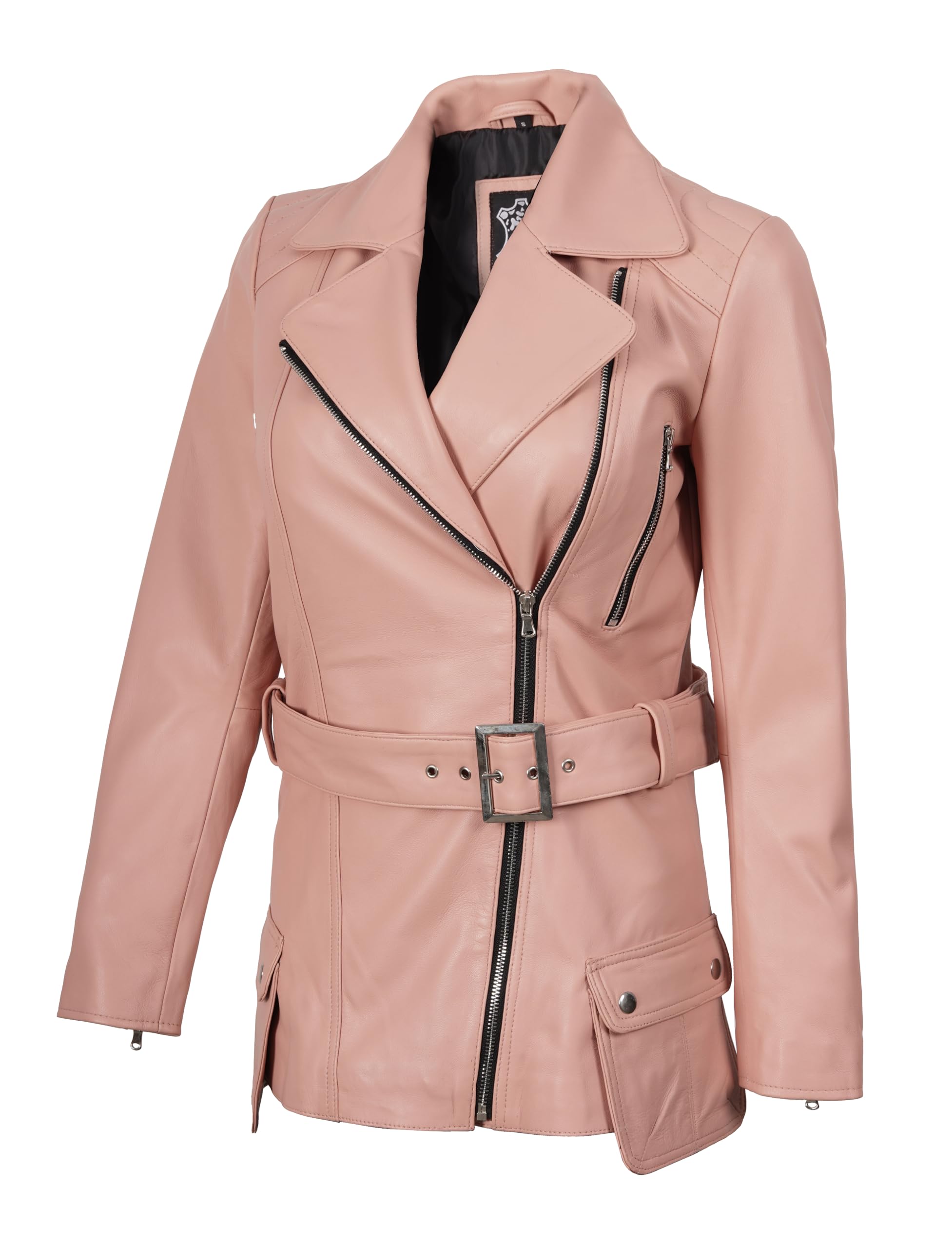 Blingsoul Real Leather Jacket Women - Lambskin Jackets for Womens