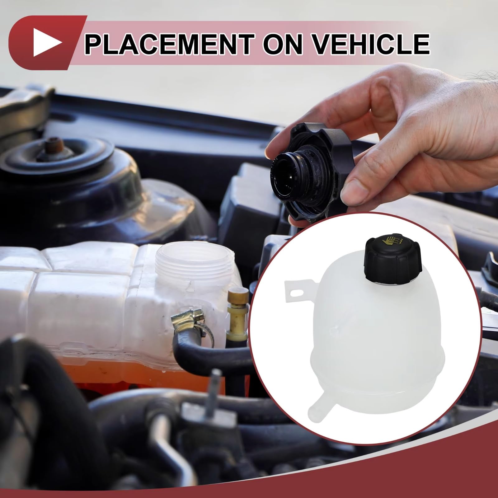 Compatibile Con Megane Per Scenic 1996-2003 Serbatoio Di Troppopieno Espansione Liquido Di Raffreddamento Radiatore Con Tappo 7701468746 7700805031 Ricambi Auto