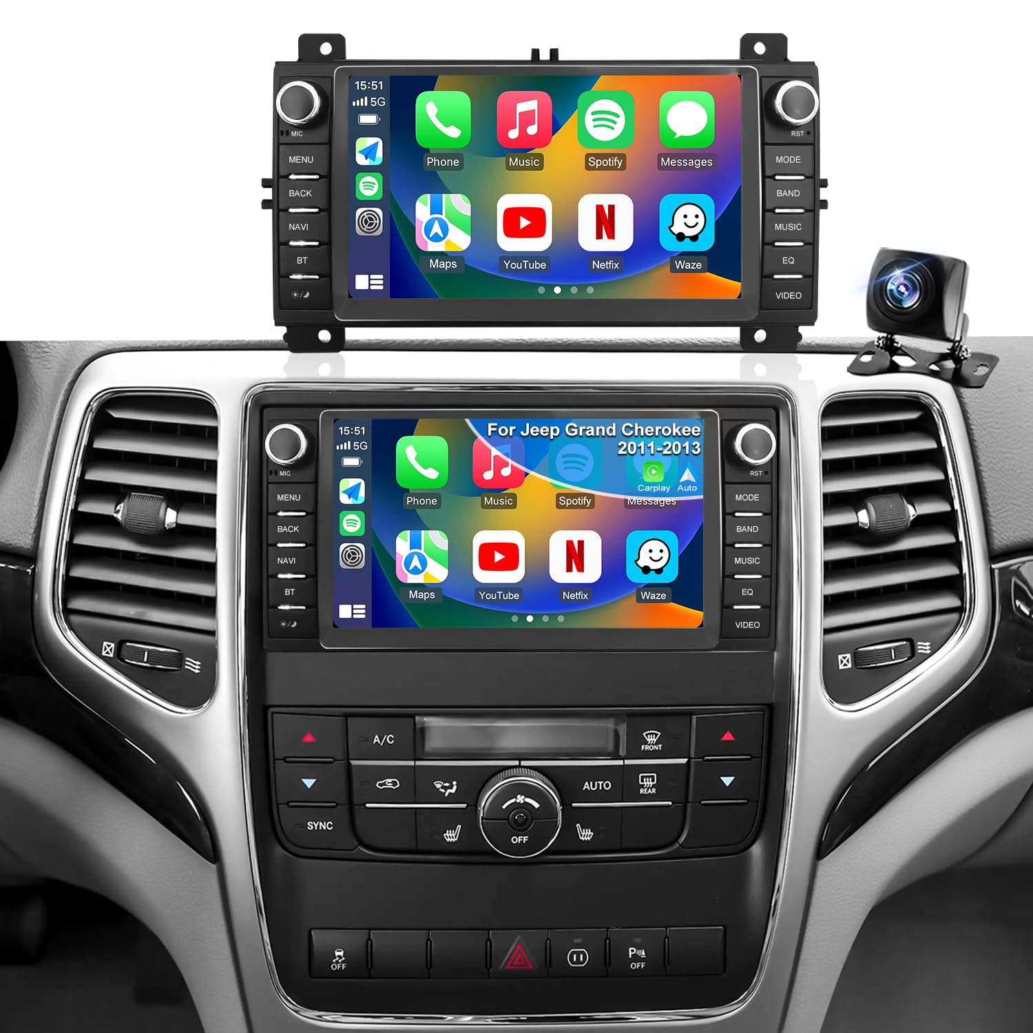 iCarSEPTON 5GWiFi Upgrade Car Radio - vehicle gps | Mubboo