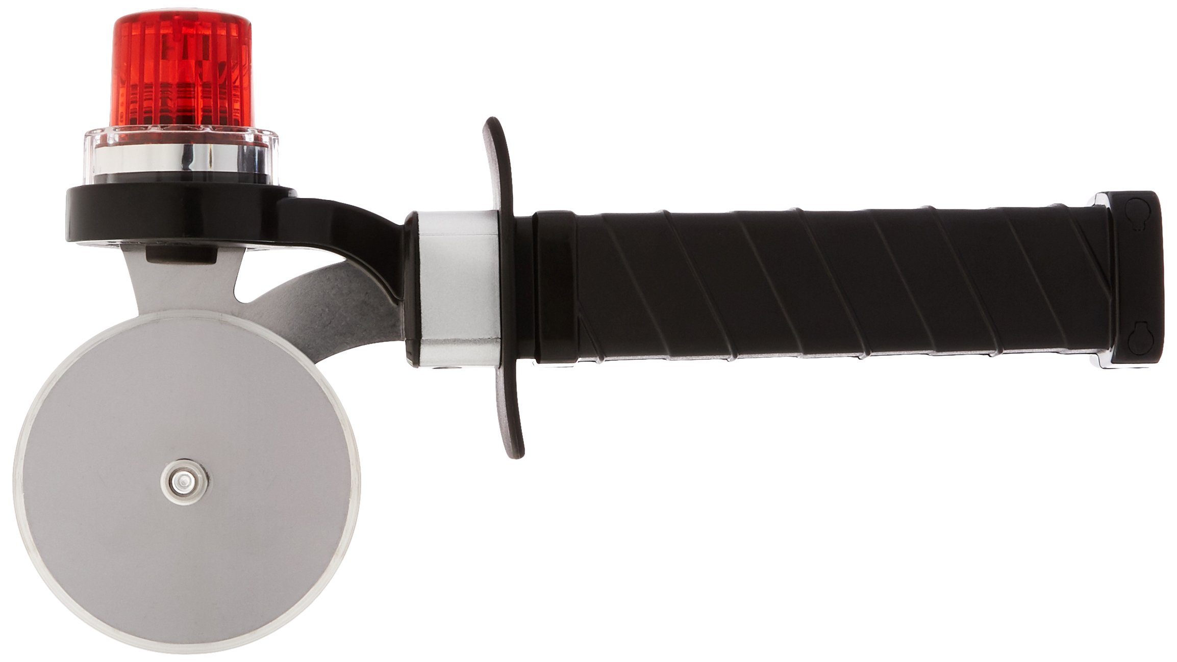 NHL League Logo The Goal Light Pizza Cutter, Small, Black