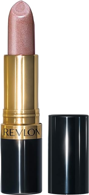 Revlon Super Lustrous Lipstick, High Impact Lipcolour with Moisturising Creamy Formula, Infused with Vitamin E and Avocado Oil in Pink Pearl, Cappuccino (353)
