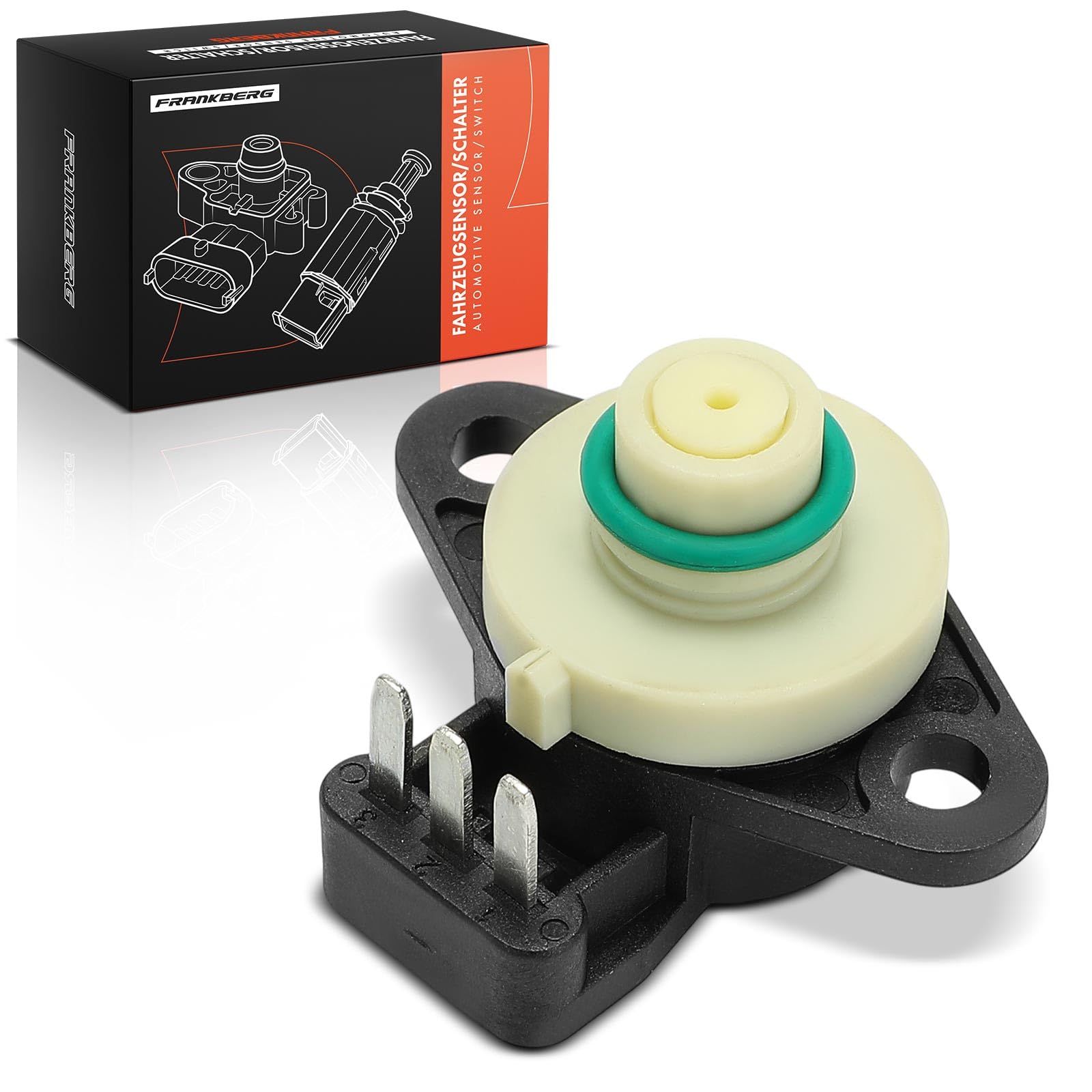 Frankberg Capteur de pression différentielle d'échappement, 3 broches | F00BH40171; Compatible avec: NT400 Cabstar F24M