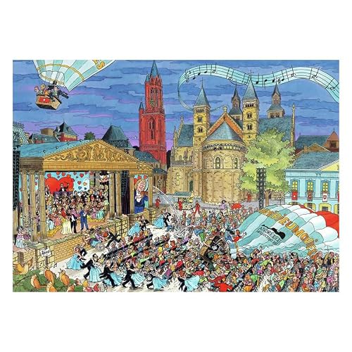 Ravensburger Puzzle Fleroux Maastricht Puzzle 1000 Pièces Ville - vue 3