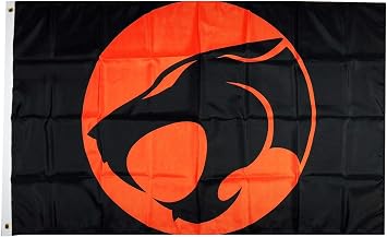 Mountfly THUNDERCATS Retro 80s Classic Flag Banner 3X5 Feet Man Cave
