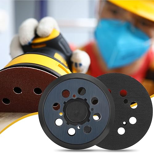 Miniatura 7 de Almohadillas de lijado de repuesto para Dewalt, paquete de 2 almohadillas de 5 pulgadas con gancho y bucle DWE64233 y N329079 para lijadora orbital