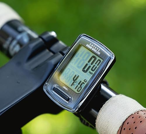 Miniatura 12 de CATEYE Urban Wireless Bike Computer – Analog Speedometer & Odometer with Calorie Tracking, FlexTight™ Mount, Auto Start/Stop, Programmable Odometer