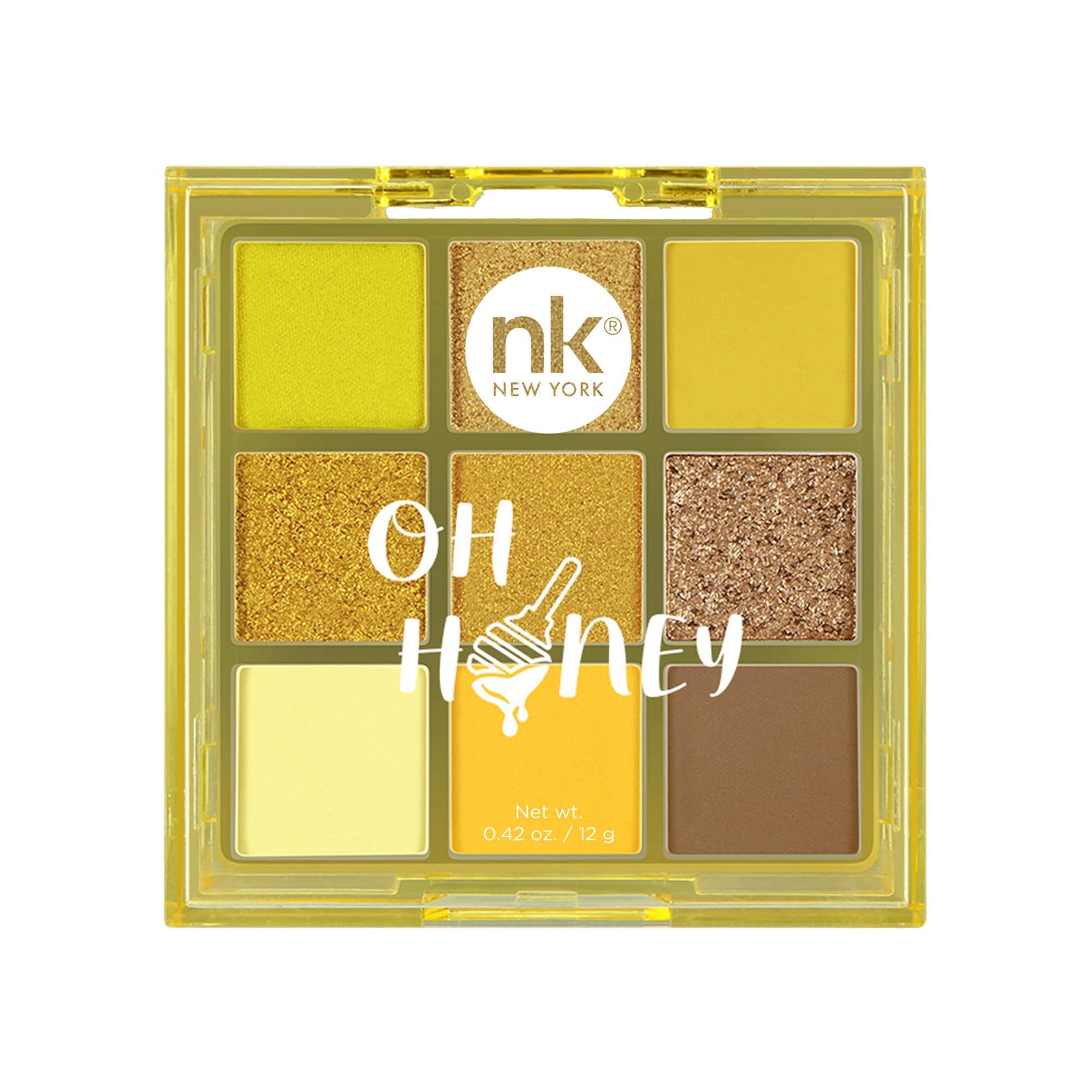 Nicka K Pop Neon Nine Color Palette, Shimmery Finish - Oh Honey, Multicolor, 8g-image-49