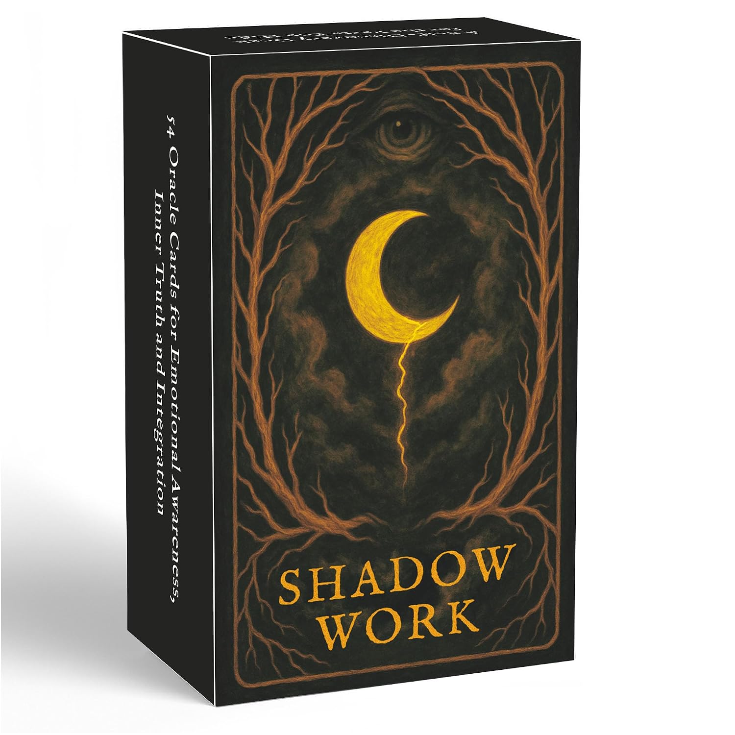 GZXINKE Shadow Work Oracle Deck, 54 Healing Oracle Cards for Beginners, Self-Discovery Cards for Inner Child, Trauma Release, and Spiritual Growth,Mindfulness Meditation, Tarot...
