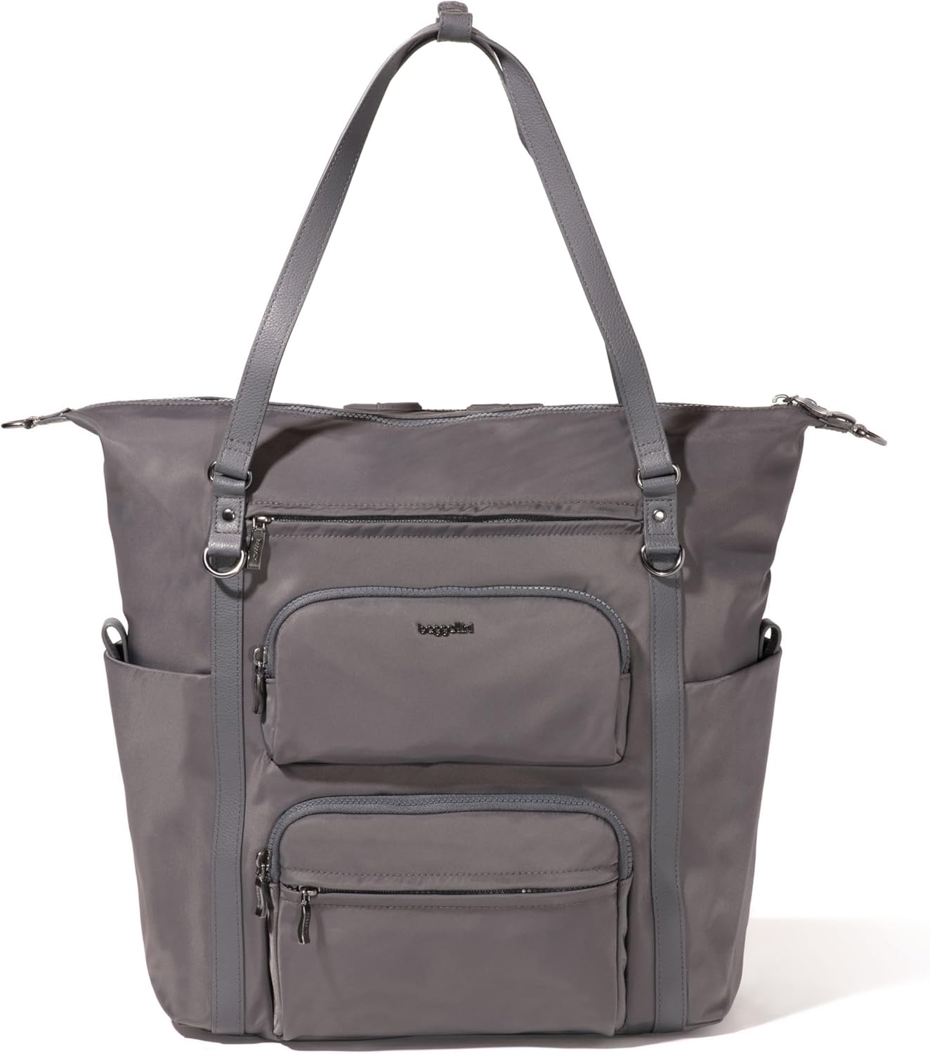 Baggallini Nolita Convertible Backpack - 11x14” Travel Backpack Shoulder Tote Crossbody Bag w/RFID Tech, Luggage Sleeve & Laptop Pocket - Image 14